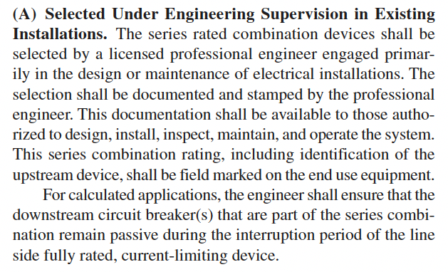 NFPA 70EArticle 130.5(C)